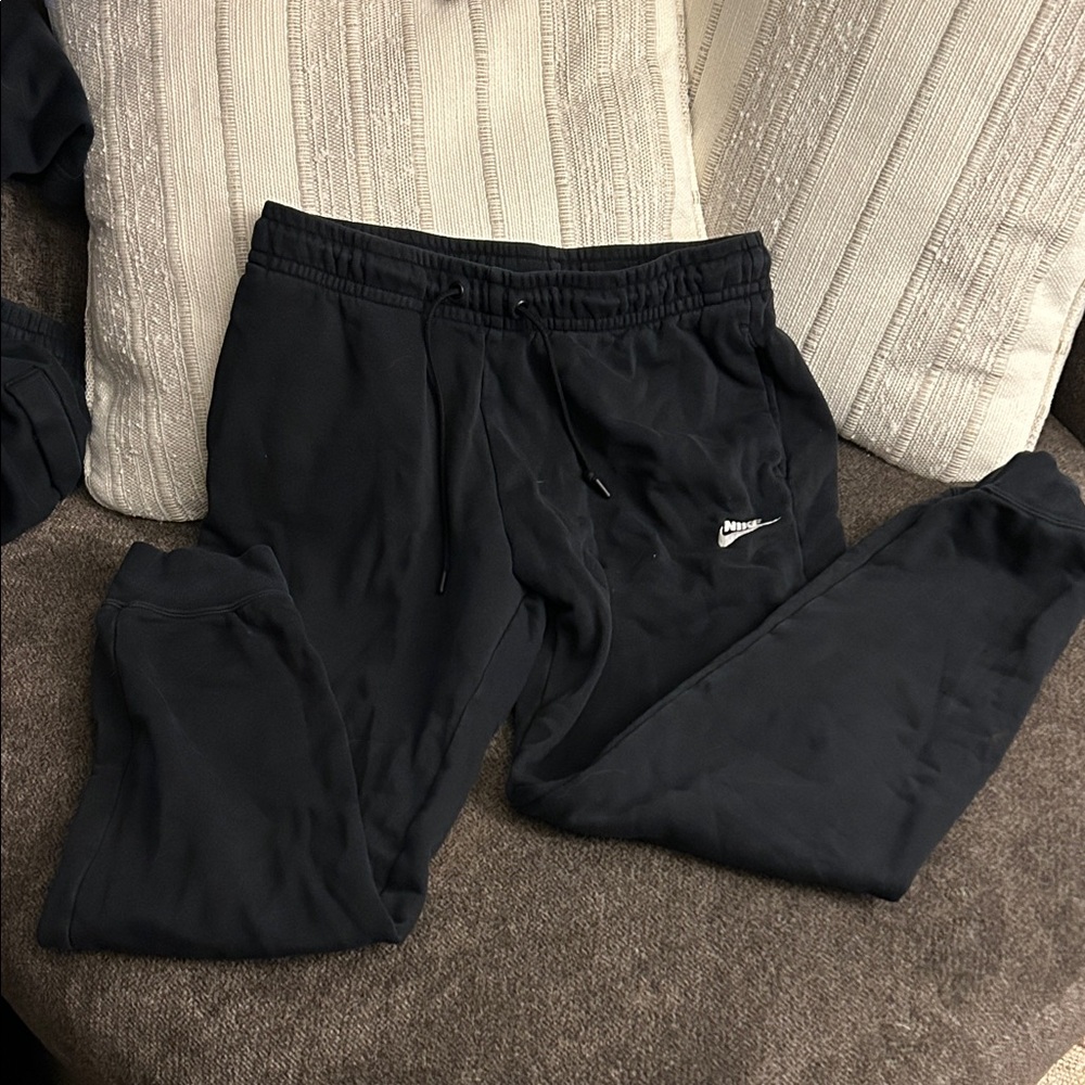 Nike Black Sweatpants with Logo